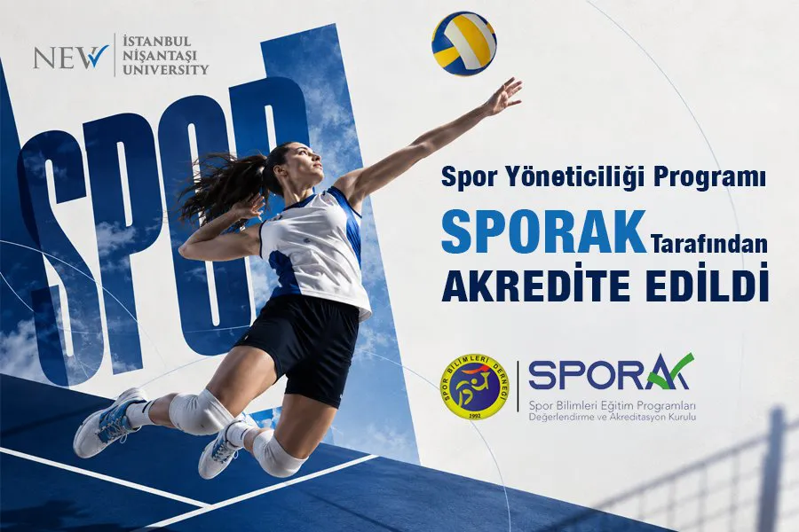 İstanbul Nişantaşı Üniversitesi Spor Yöneticiliği Programı SPORAK Tarafından Akredite Edildi