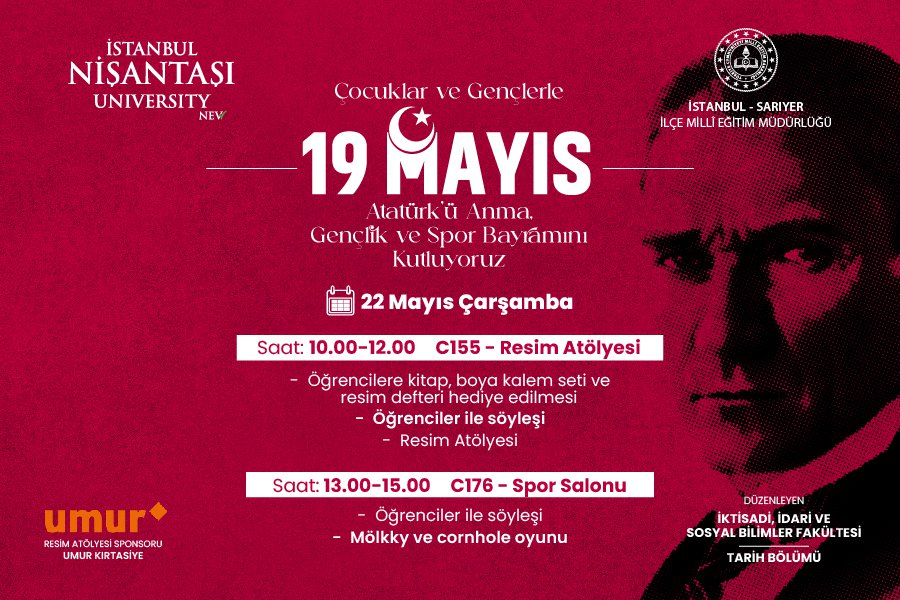 19 Mayıs Atatürk’ü Anma Gençlik ve Spor Bayramı