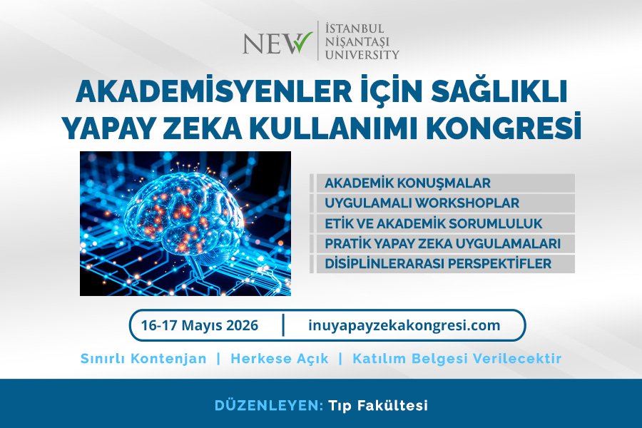 Akademisyenler İçin Sağlıklı Yapay Zeka Kullanımı Kongresi