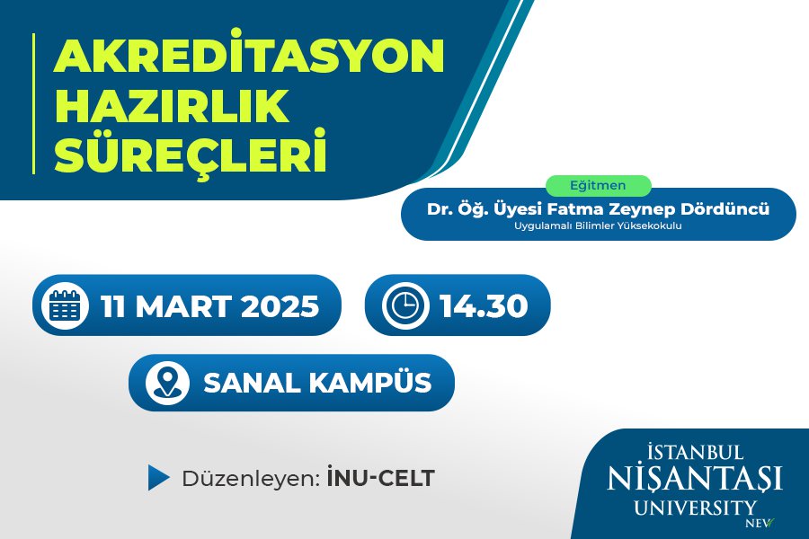 AKREDİTASYON HAZIRLIK SÜREÇLERİ