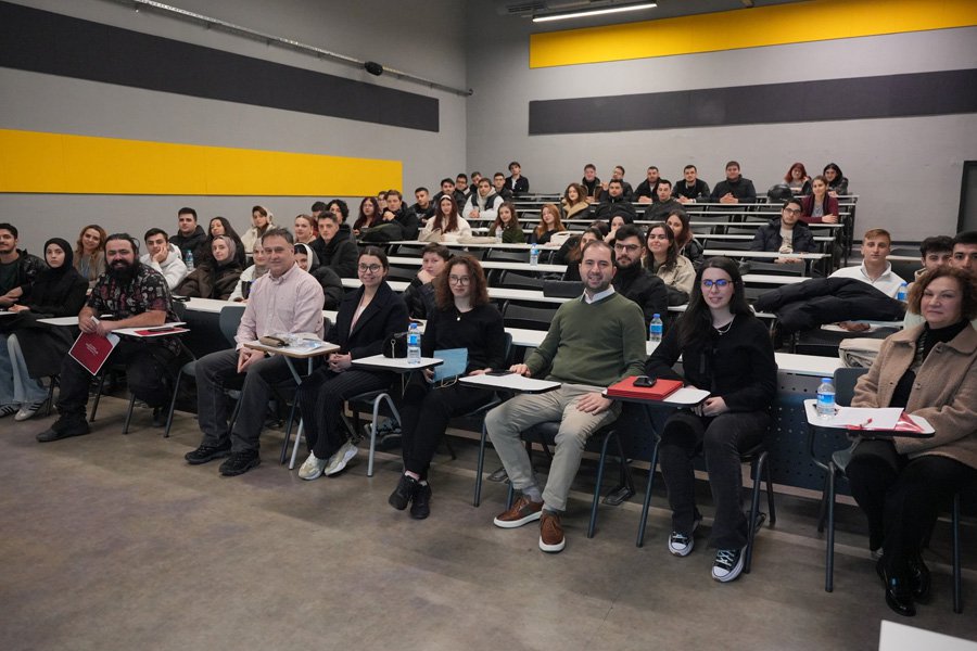 An event was organized by the Tourism and Hotel Management Department as part of the Vocational School Sector Representative Meetings Vol.1.