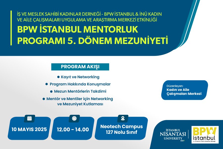 BPW  İSTANBUL MENTORLUK PROGRAMI 5. DÖNEM MEZUNİYETİ