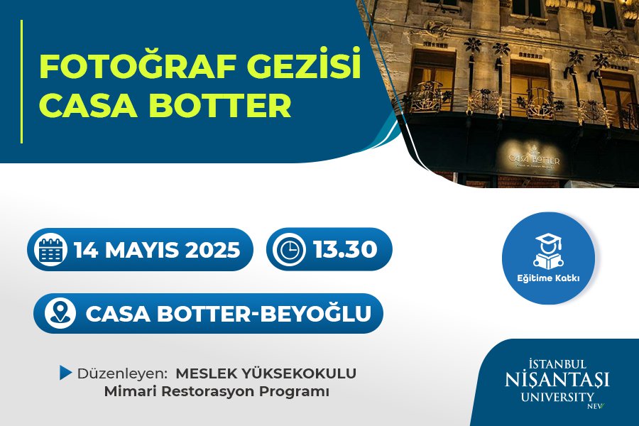 CASA BOTTER FOTOĞRAF GEZİSİ