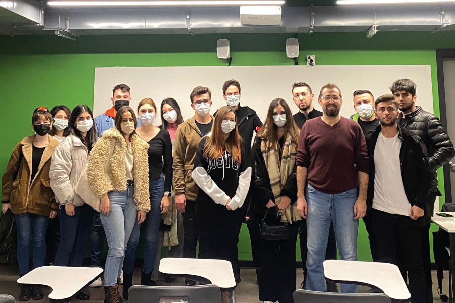 Construction Club held a talk with Asst. Prof. Dr. Furkan Şahin