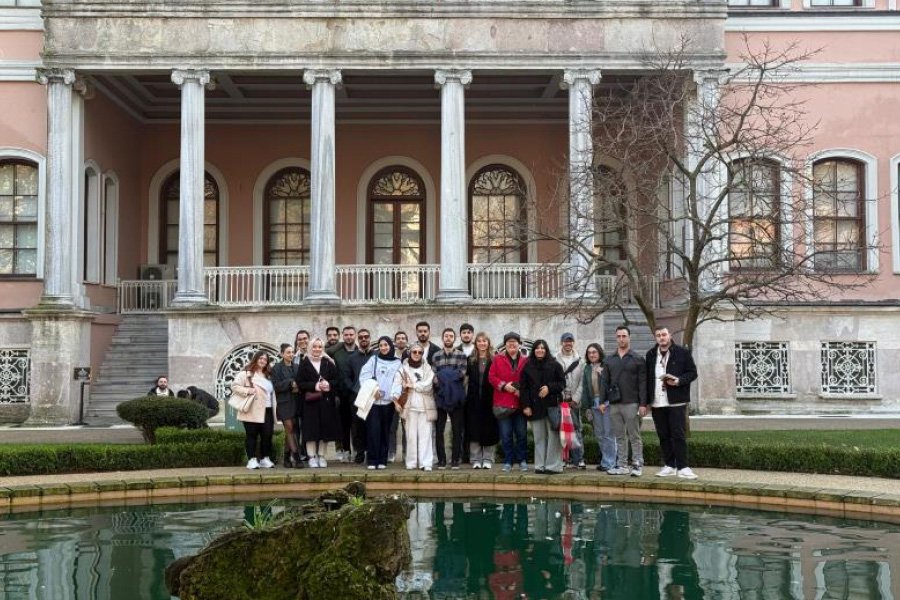 Cultural Visit to Dolmabahçe Palace by Architecture Students