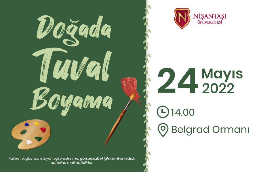 Doğada Tuval Boyama