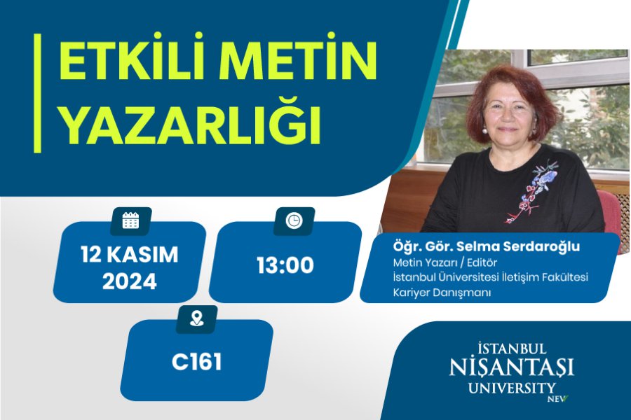 Effective Copywriting – Lect. Selma Serdaroğlu
