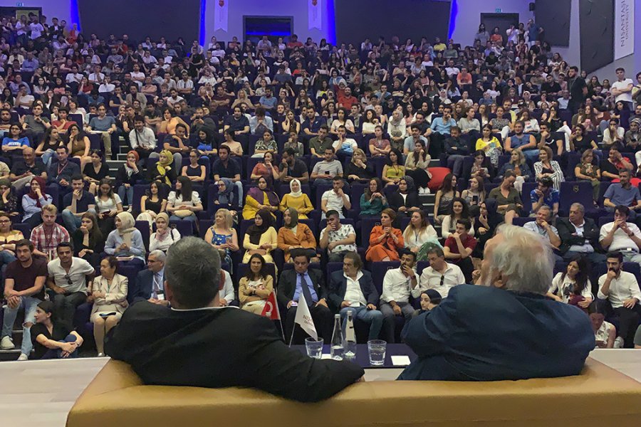 Fenomen Bilim Adamı Prof. Dr. İlber Ortaylı Nişantaşı Üniversitesi Neotech Campus’teydi!