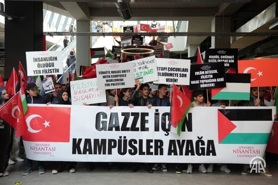 Filistin’e Destek Protestosu
