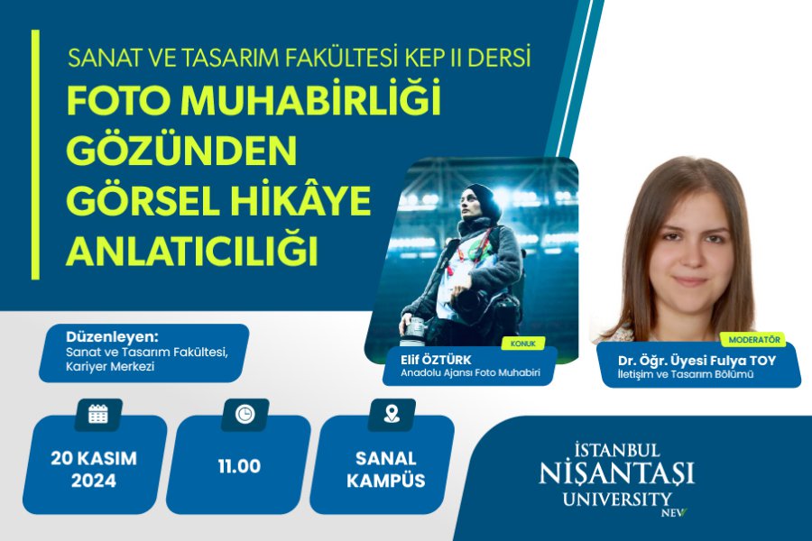 FOTO MUHABİRLİĞİ GÖZÜNDEN GÖRSEL HİKAYE ANLATICILIĞI