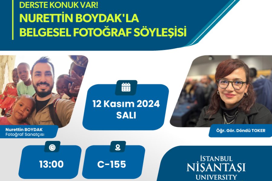 GUEST IN CLASS – DOCUMENTARY PHOTOGRAPHY TALK WITH NURETTİN BOYDAK
