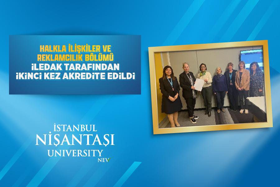 Halkla İlişkiler ve Reklamcılık Bölümü İLEDAK tarafından 2. Kere akredite edildi.