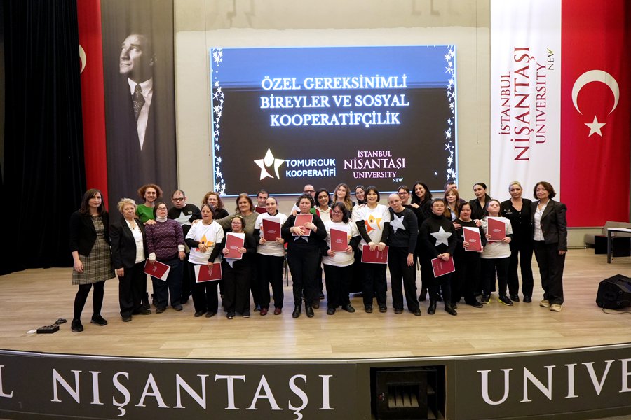 Individuals with Special Needs and Social Cooperatives Event Held at Istanbul Nişantaşı University as Part of a Social Responsibility Project
