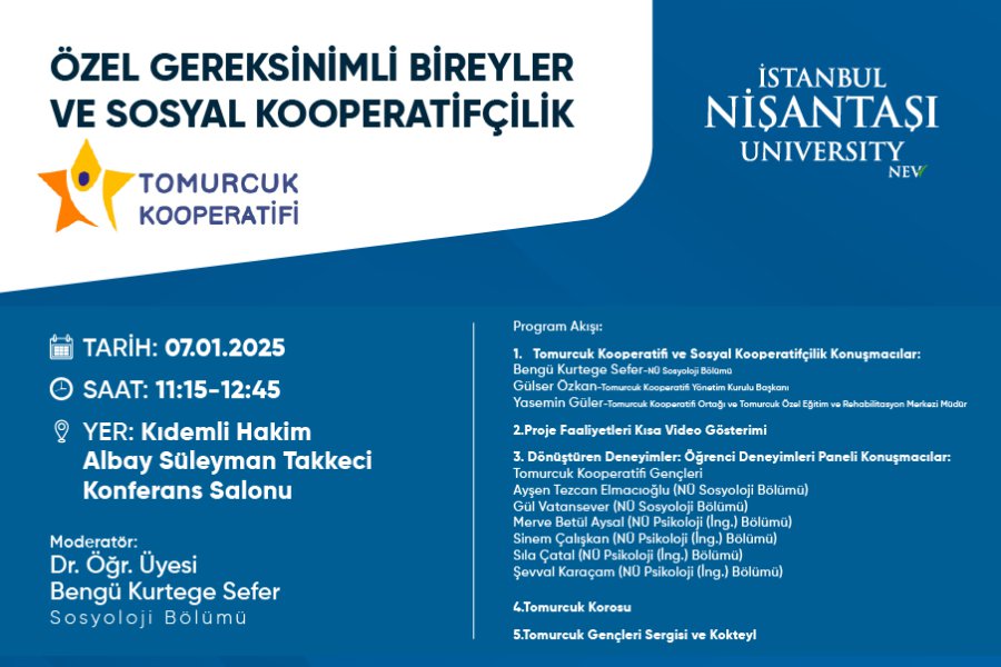 INDIVIDUALS WITH SPECIAL NEEDS AND SOCIAL COOPERATIVISM