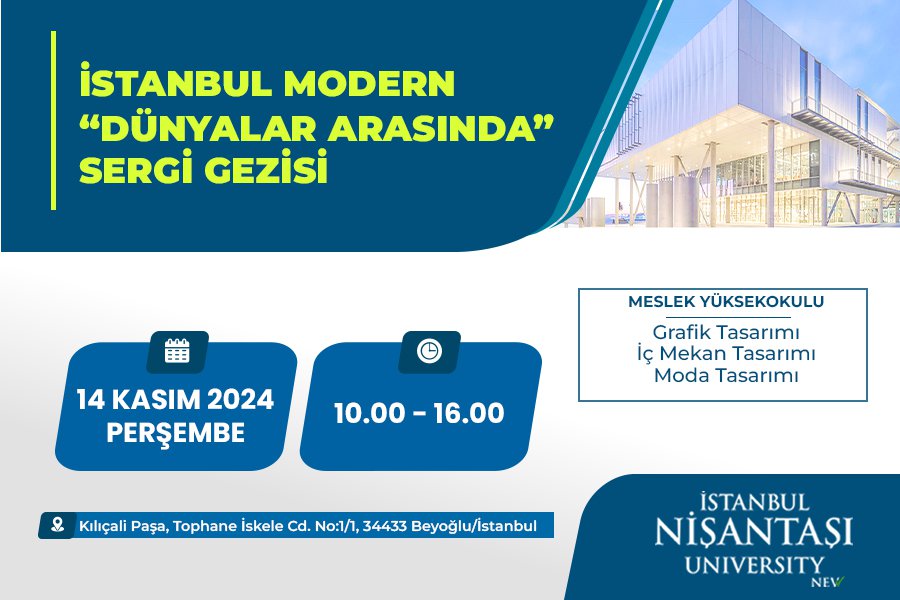 ISTANBUL MODERN “BETWEEN WORLDS” EXHIBITION TOUR