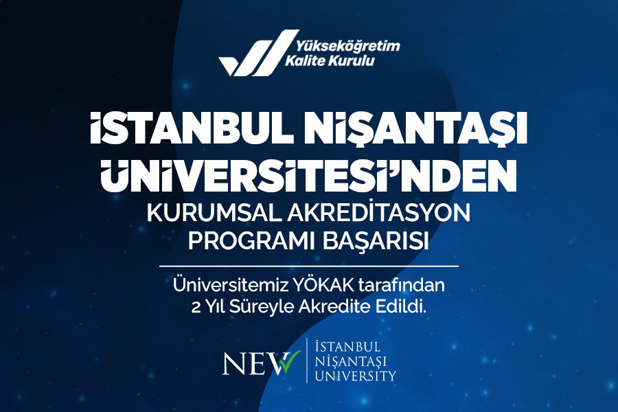 İstanbul Nişantaşı Üniversitesi’ne YÖKAK’tan Kurumsal Akreditasyon