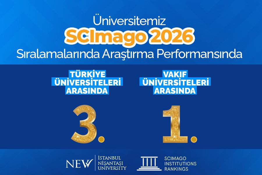 Istanbul Nişantaşı University Among Turkey's Best Universities in the SCImago Institutions Rankings 2026