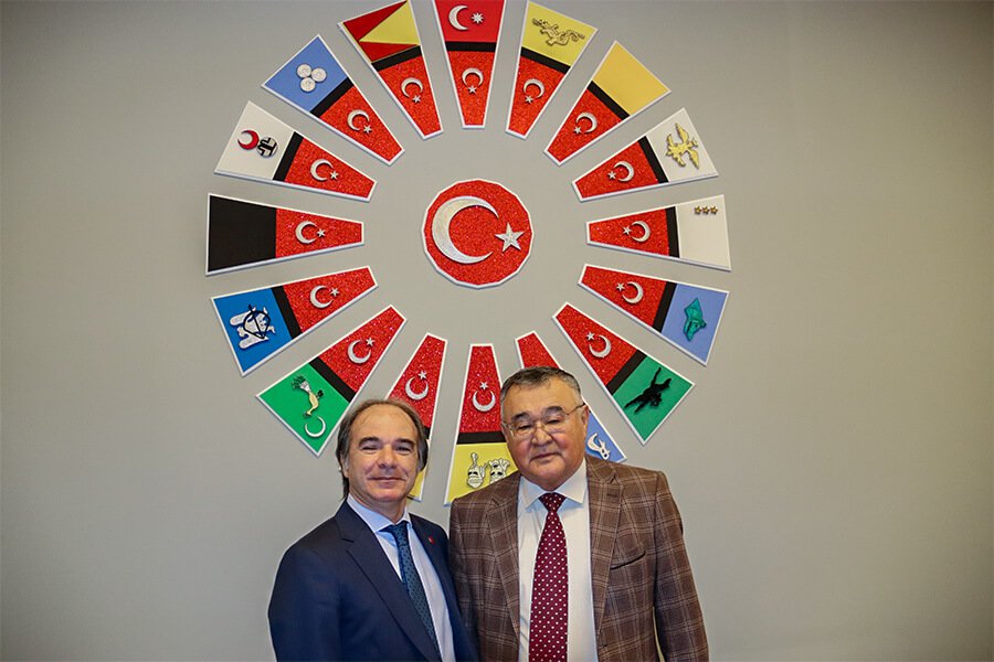 Kazakhstan Miras University Rector Prof. Dr. Bolat Atımtayeviç Mirzaliyev at Nişantaşı University
