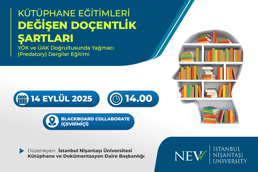 Kütüphane Eğitimleri – Değişen Doçentlik Şartları