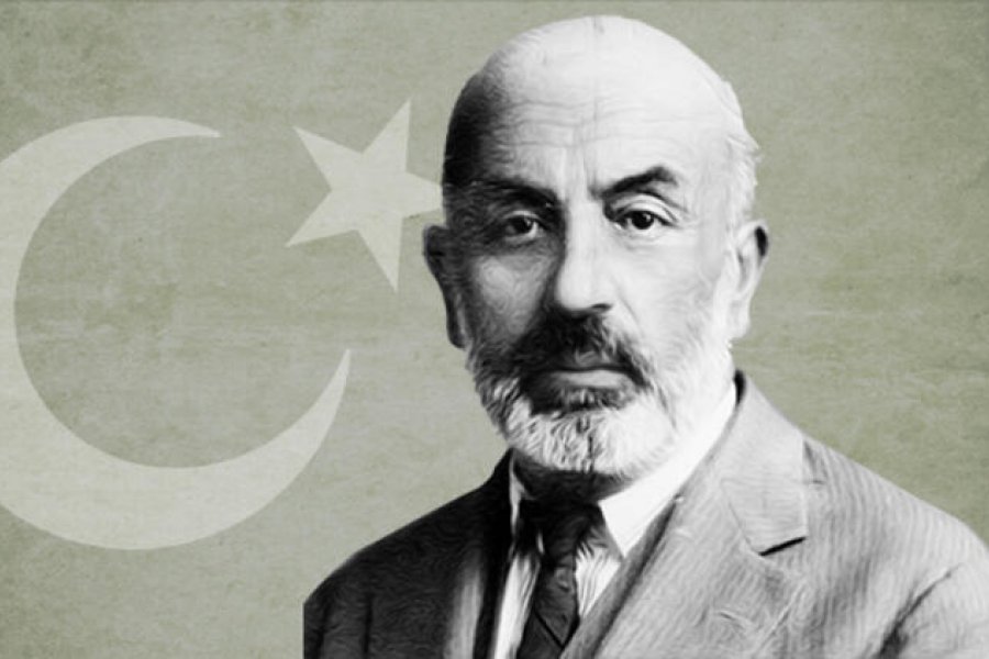 Mehmet Akif Ersoy was commemorated on the 100th anniversary of the acceptance of Turkish National Anthem