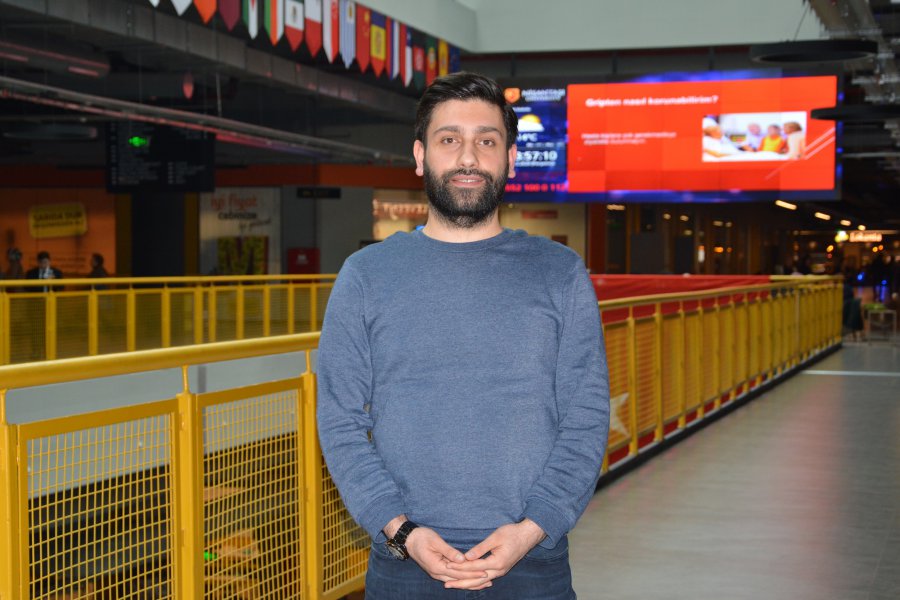 Mr. Yücetaş ranks among the top 500 among 13 thousand people