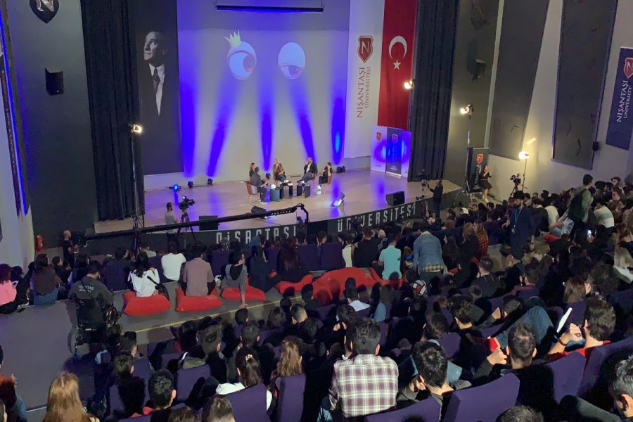 ‘Muhabbetin Kralı’ Nişantaşı Üniversitesine Konuk Oldu