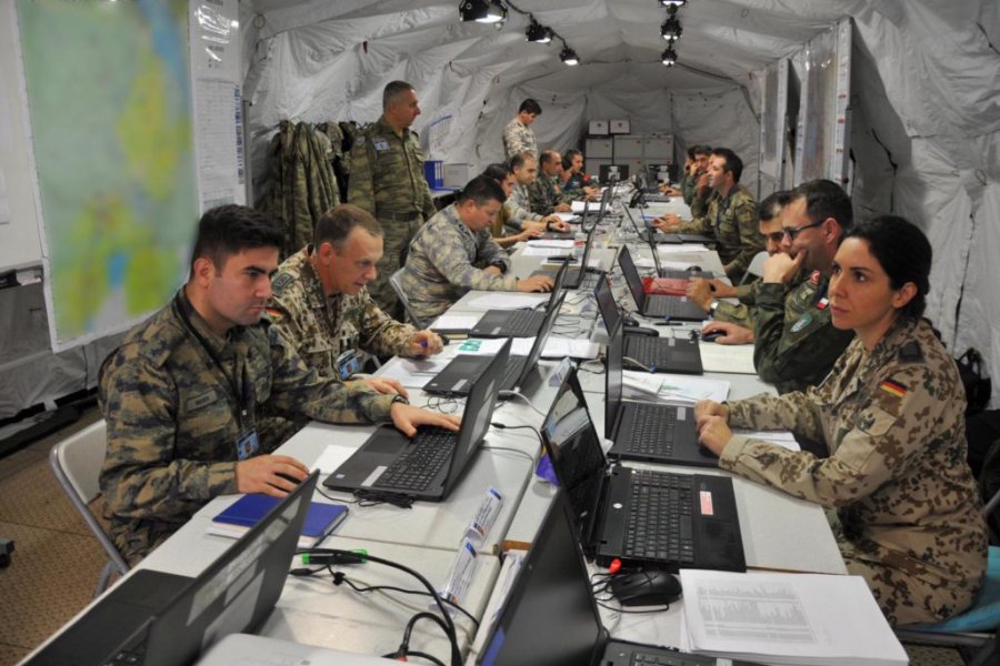 NATO tatbikatında Savaş Biçer’e görev