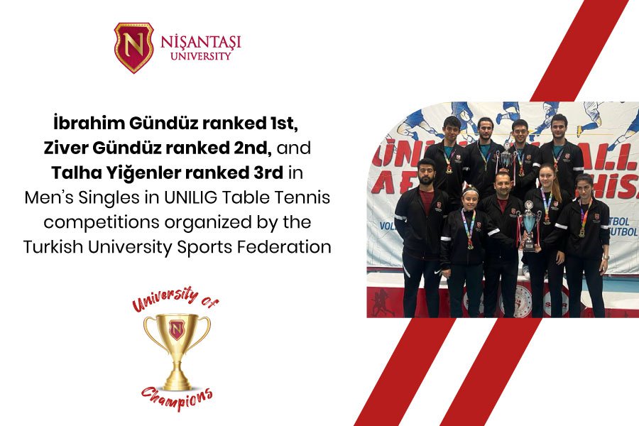 Nişantaşı Success in Men’s Table Tennis