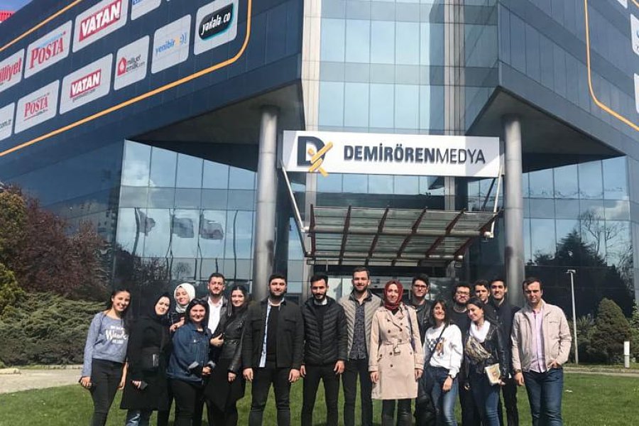 Nişantaşı Üniversitesi Gazetecilik Öğrencileri Hürriyet Gazetesini Ziyaret Etti