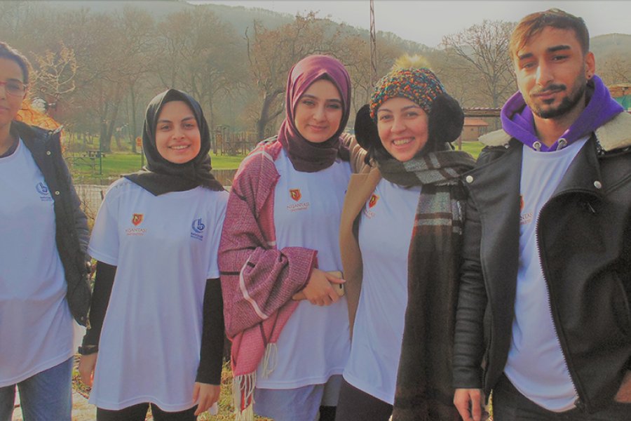 Nişantaşı Üniversitesi Öğrencileri, Çilingoz Koyu’nu Temizledi