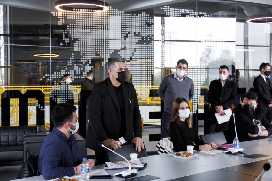 Our Board of Trustees Chairman Dr. Levent Uysal Met with Student Clubs.