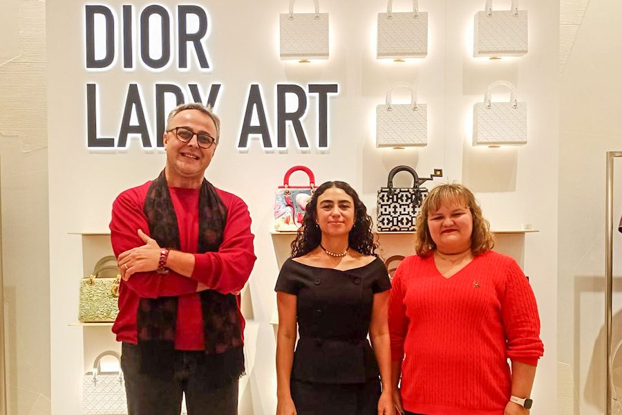 Our Lecturer Ferhat Dumanlı Attended Lady Dior Art Event
