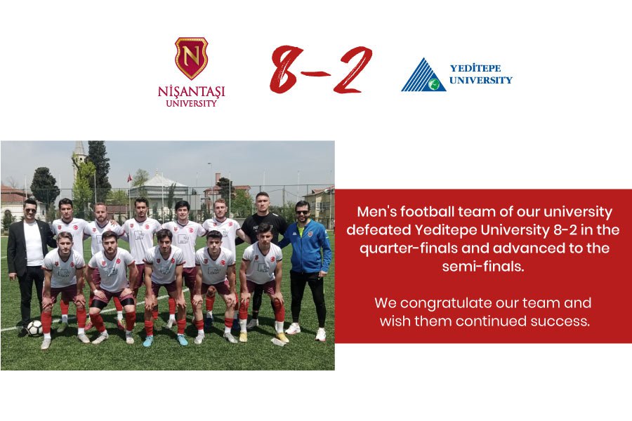 Our men’s footbal team in semi finals