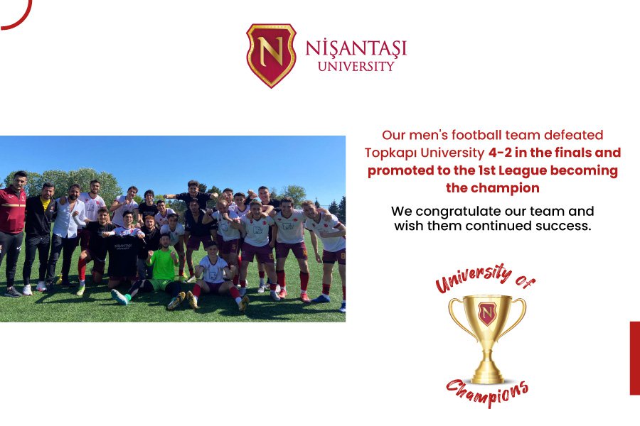 Our Men's Footbal Team is in the 1st League