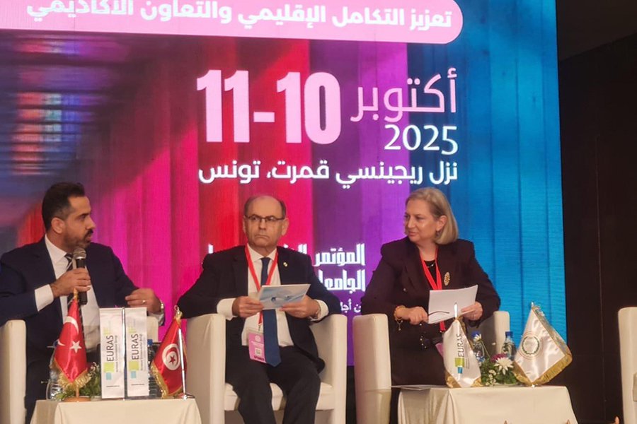 Our Rector Prof. Dr. Ayşegül Komsuoğlu Çıtıpıtıoğlu Spoke at the 5th Arab Higher Education Congress