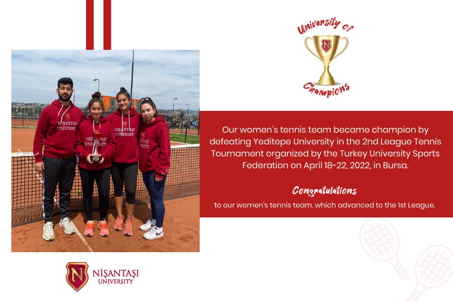 Our Women’s Tennis Team in the 1st League