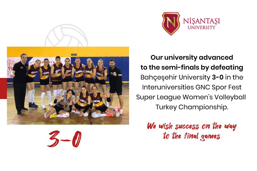 Our Women’s Volleybal Team is in semi-finals
