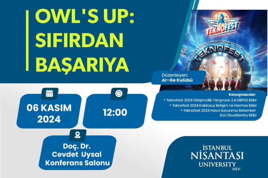 OWL’S UP : Sıfırdan Başarıya