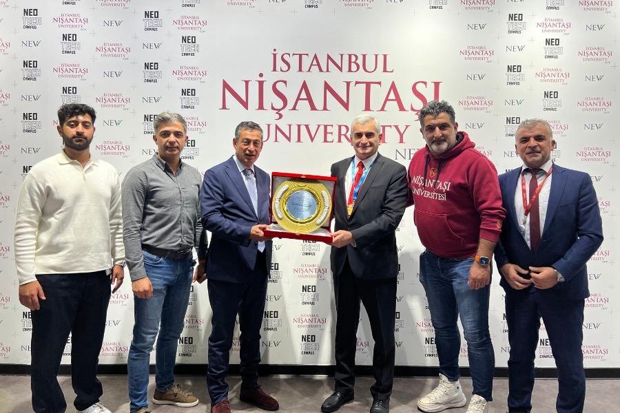 President of the Turkish University Sports Federation Prof. Dr. Mehmet Günay Visited Istanbul Nişantaşı University.