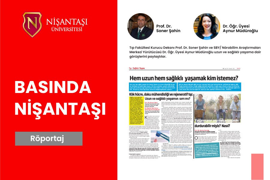 Prof. Dr. Soner Şahin and Dr. Aynur Müdüroğlu shared the secrets of healthy life