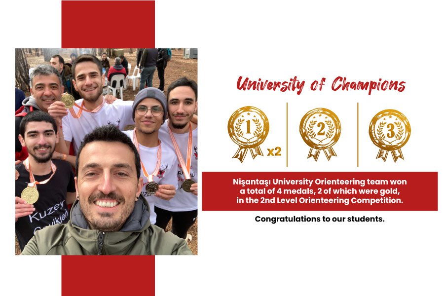 Proud success of Nişantaşı Orienteering team