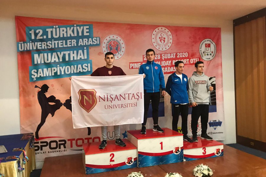 Second prize in Muay-Thai in Turkey