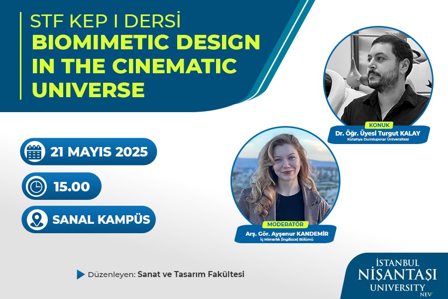 SİNEMATİK EVRENDE BİYOMİMETİK TASARIM