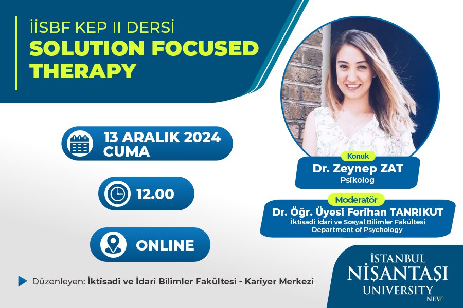 SOLUTION FOCUSED THERAPY