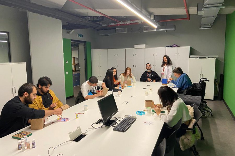 The First Art Therapy Event Took Place at NeoTech Campus