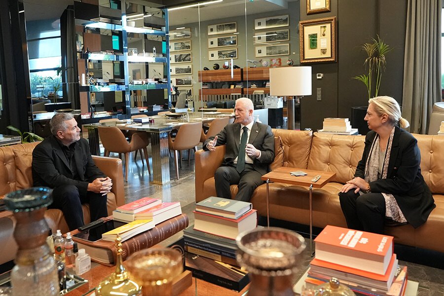 The Governor of Istanbul, Davut Gül, Visited Our University