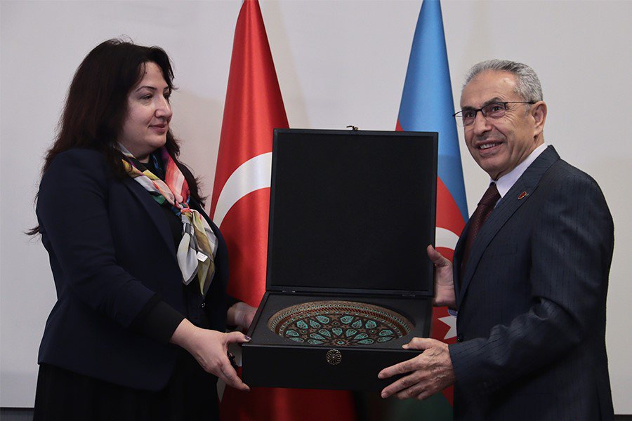 The name of Nizami Ganjavi, the great Turkish poet of the 12th century, honored at Nişantaşı University