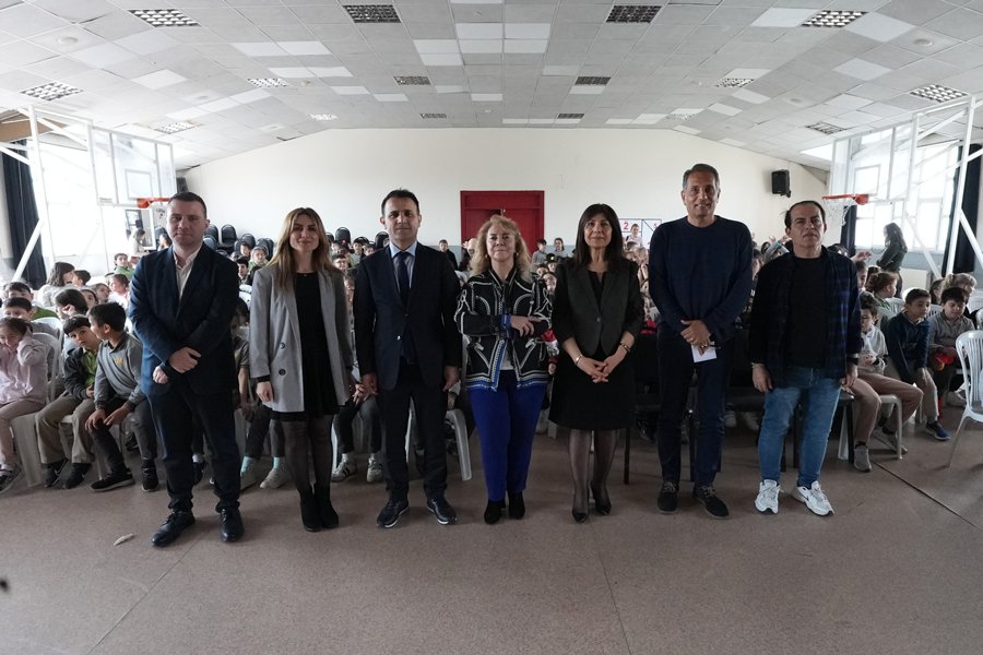 Uğur Erkey İlköğretim Okulu’nda “23 Nisan’dan 10 Kasım’a Atatürk ve Cumhuriyetimiz” Projesi Kapsamında Anlamlı Buluşma