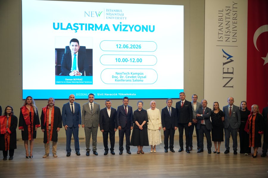 Ulaştırma ve Altyapı Bakanlığı Bakan Yardımcısı Osman Boyraz, Türkiye'nin Havacılık Vizyonunu İstanbul Nişantaşı Üniversitesi'nde Anlattı