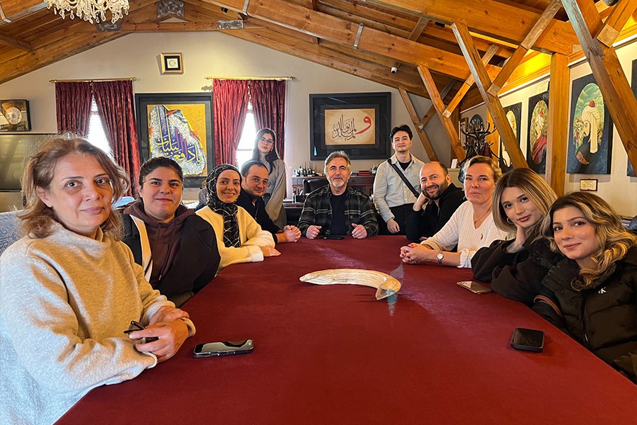 Within the scope of the Handicrafts course of the Tourist Guiding Program, our students participated in a hands-on learning experience on the mother-of-pearl inlay art, one of the distinguished examples of traditional Turkish decorative arts.